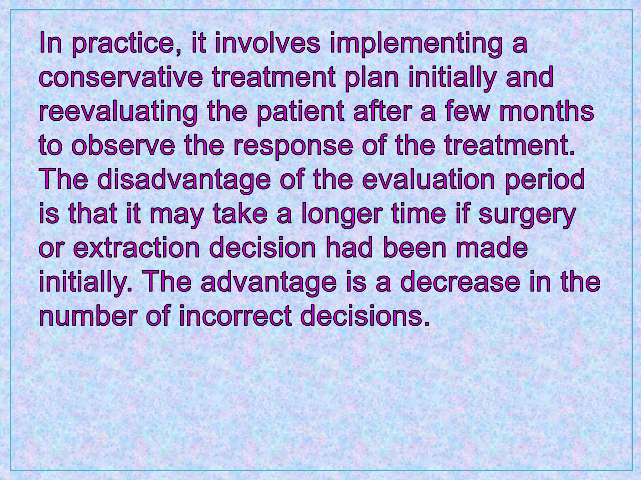 Orthodontic treatment planning