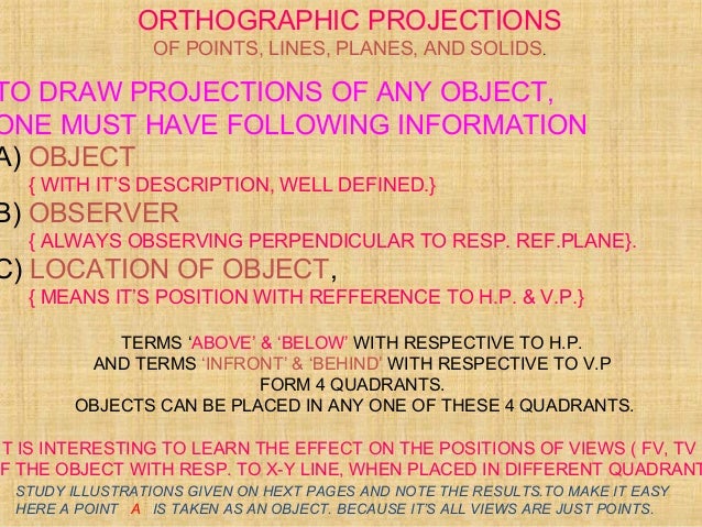 Ortho Grapic Engineering Graphic Ppt