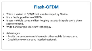 Orthogonal frequency division multiplexing (ofdm) | PPTX