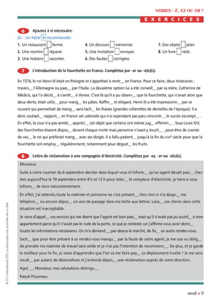 orthographe progressive niveau avancé