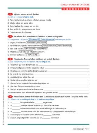 orthographe progressive niveau avancé