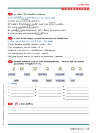 orthographe progressive niveau avancé