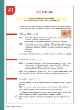 orthographe progressive niveau avancé