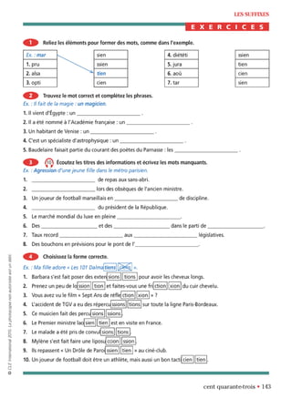 orthographe progressive niveau avancé