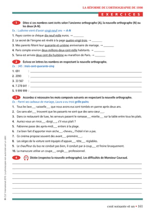 orthographe progressive niveau avancé