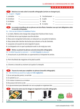 orthographe progressive niveau avancé