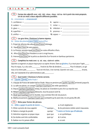 orthographe progressive niveau avancé
