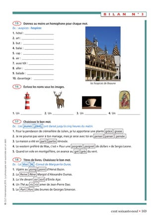 orthographe progressive niveau avancé