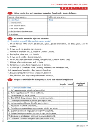 orthographe progressive niveau avancé