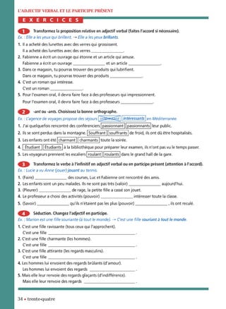 orthographe progressive niveau avancé