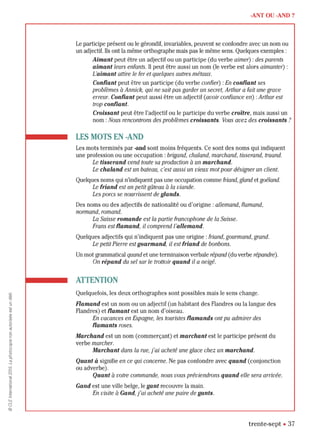 orthographe progressive niveau avancé