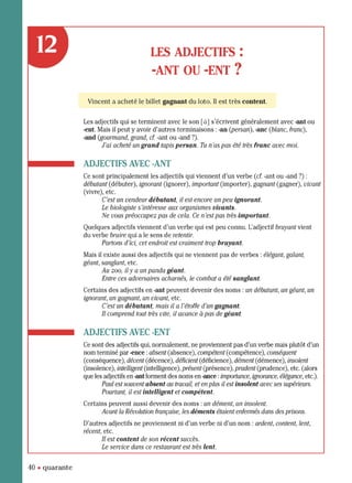 orthographe progressive niveau avancé