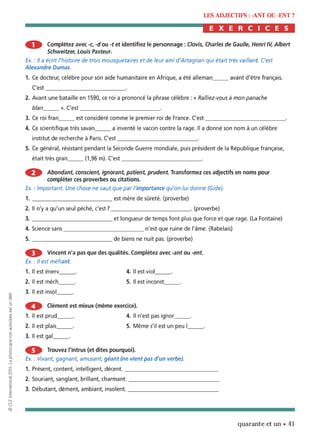 orthographe progressive niveau avancé