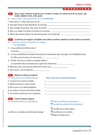 orthographe progressive niveau avancé