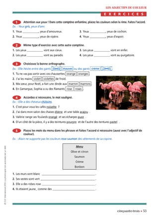 orthographe progressive niveau avancé