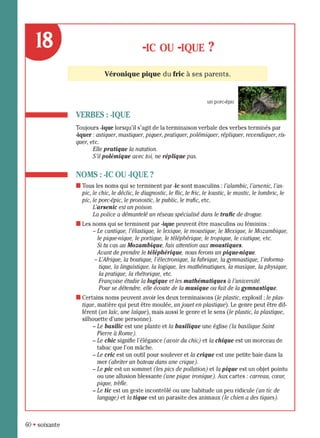 orthographe progressive niveau avancé