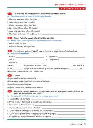 orthographe progressive niveau avancé