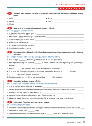 orthographe progressive niveau avancé