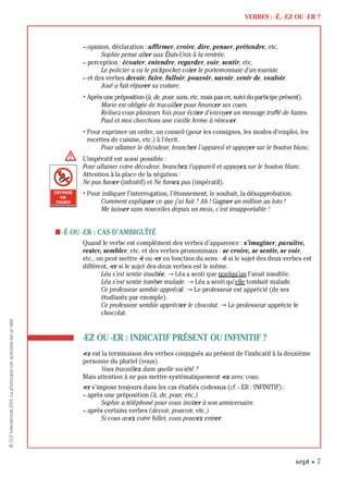 orthographe progressive niveau avancé