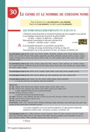 orthographe progressive niveau avancé