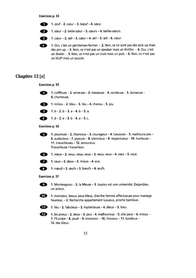 orthographe progressive du francais niveau intermediaire corriges
