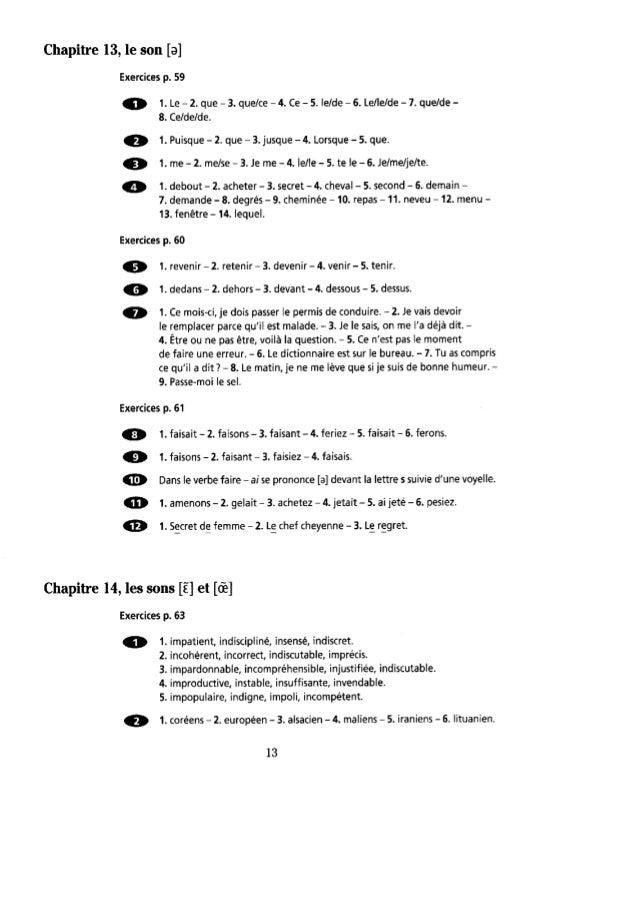 Orthographe Progressive Du Francais Niveau Intermediaire Corriges Orthographe Progressive Du Francais Niveau Intermediaire Corriges