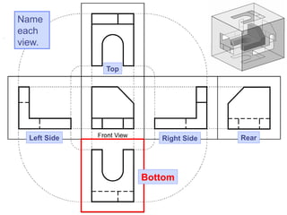 Orthographic Projection (Engineering Drawing) - Gdlc.pptx