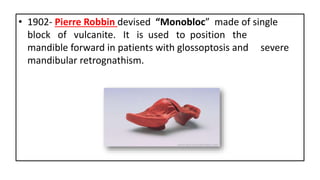 Monoblation Design Introduction To Orthodontics | PPTX
