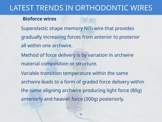 Bioforce Archwire orthodontic arc hwire materials- 1.pptx