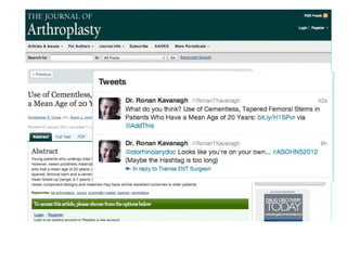 Orthopaedics soc med