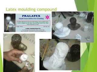 Latex moulding compound
 