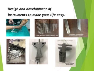 Design and development of
instruments to make your life easy.
 