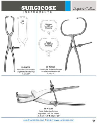 Orthopedic Basic Instruments Names BASIC ORTHOPEDIC INSTRUMENTS | PDF