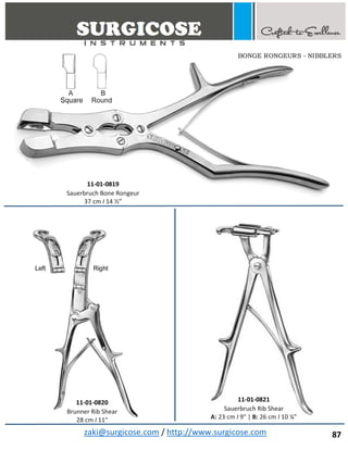 Orthopedic Basic Instruments Names BASIC ORTHOPEDIC INSTRUMENTS | PDF