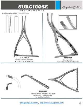 Orthopedic Basic Instruments Names BASIC ORTHOPEDIC INSTRUMENTS | PDF