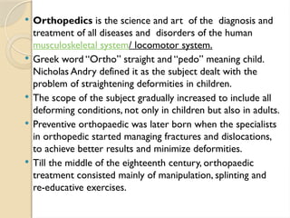 Orthopedic Examination. and orthopedic assessment | PPTX