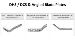 DHS / DCS & Angled Blade Plates