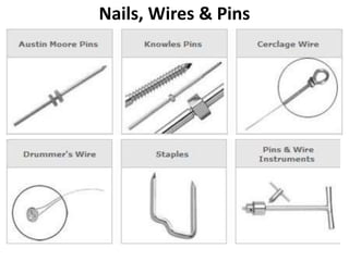 Nails, Wires & Pins