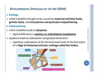 Genetic Dislocation Orthopedic surgery 9th pediatric orthopedic ( 1 ) | PDF