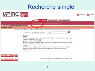 Recherche simple




      6
 