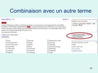 Combinaison avec un autre terme




                              23
 