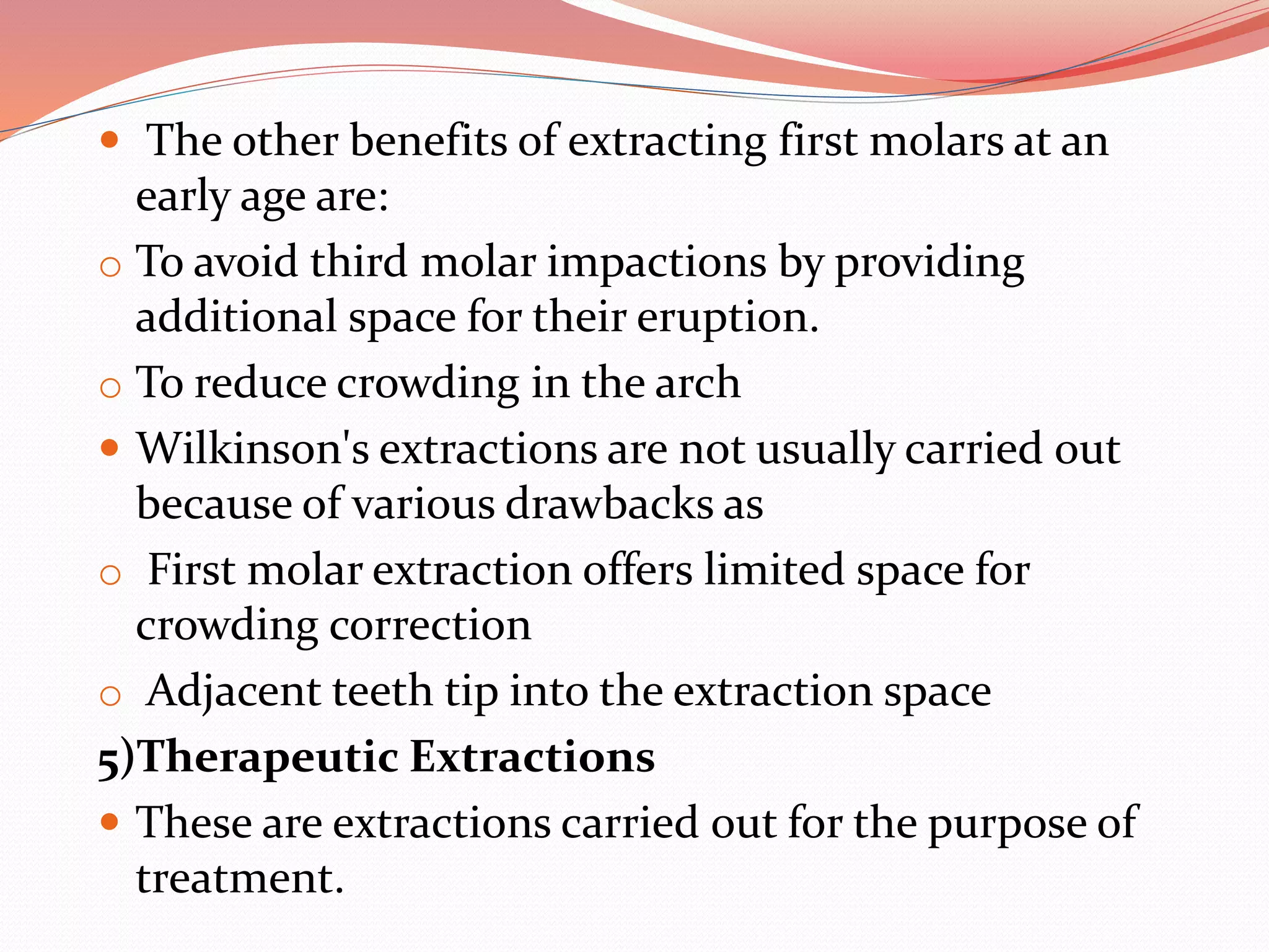 Extraction in orthodontics by anchel | PPTX