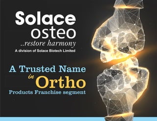 Ortho Products Franchise-solace biotech limited