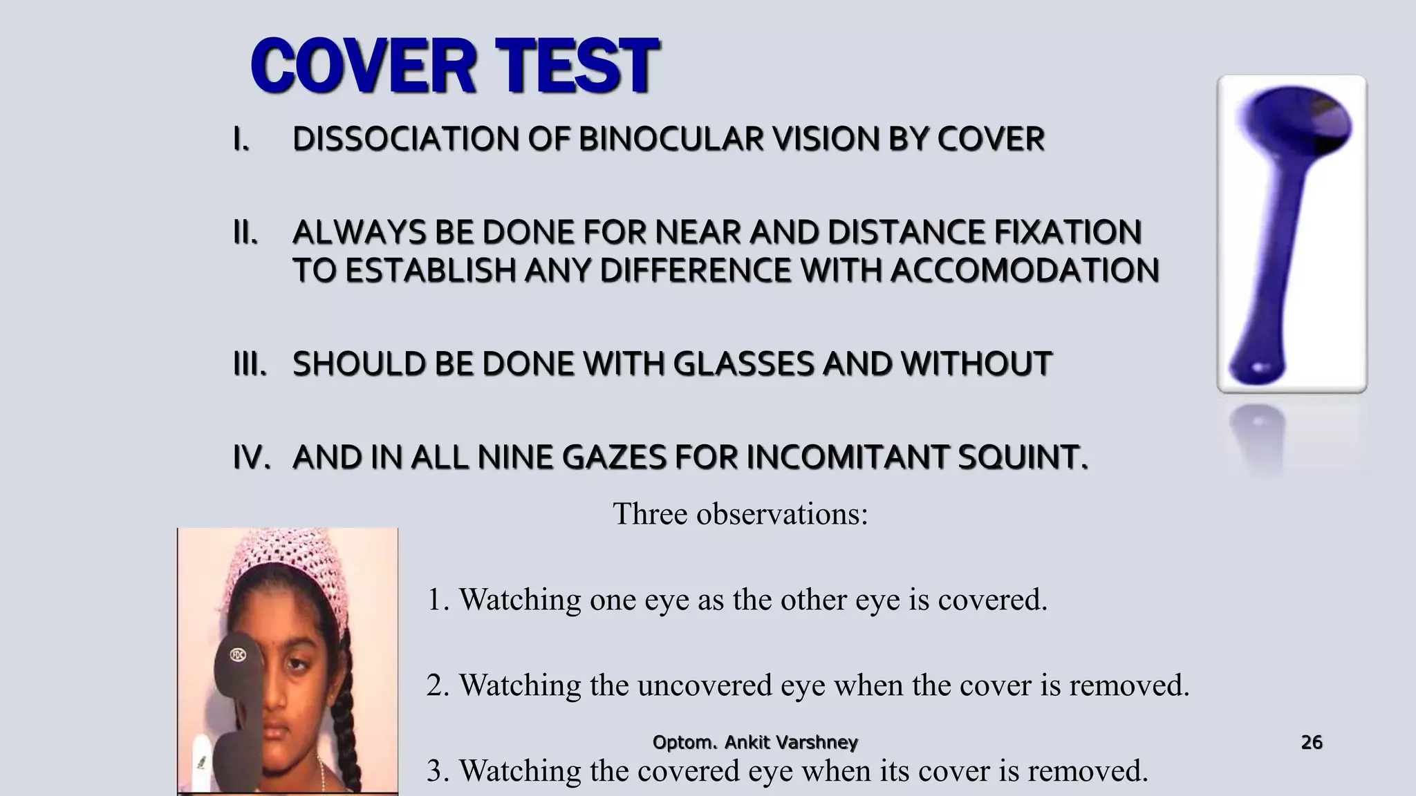 Orthoptics by ankit varshney | PPT