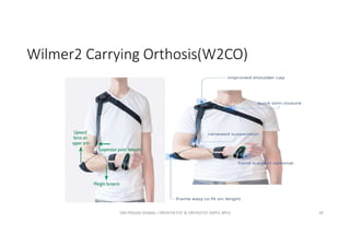 Wilmer2 Carrying Orthosis(W2CO)
OM PRASAD BISWAL I PROSTHETIST & ORTHOTIST (MPO, BPO) 39
 