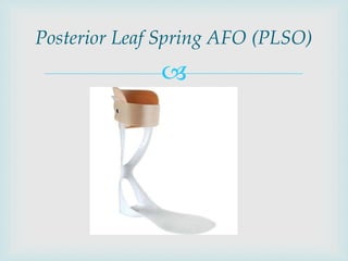 Orthoses in Cerebral Palsy.pptx