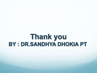 Orthosis by Dr. Sandhya Dhokia
