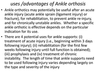 Orthosis 4. AFO, KAFO, KO.pdf ankle foot orthosis | PDF