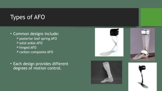 ORTHOSIS AND PROSTHESIS IN REHABILITATION.pptx