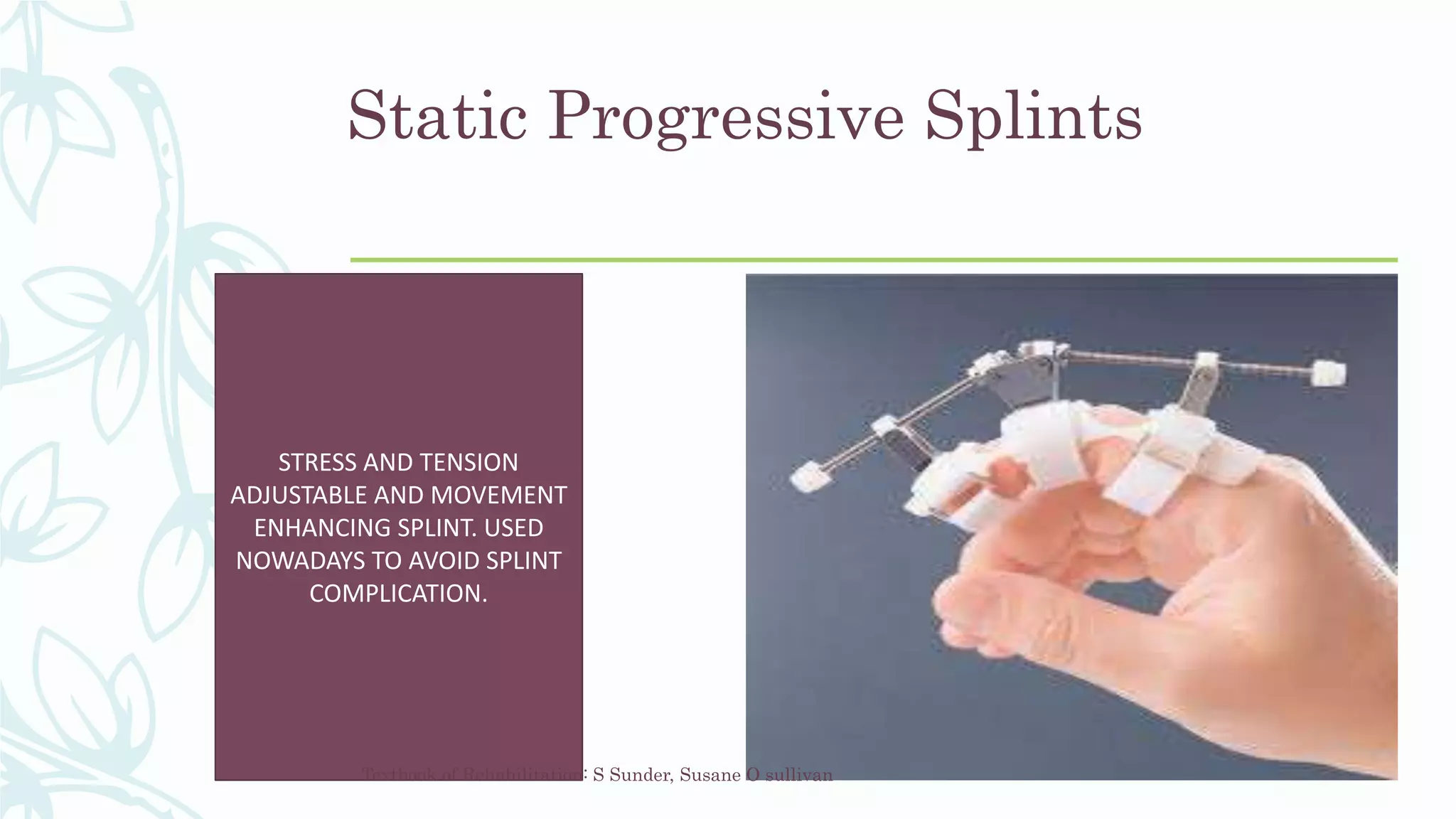 Orthosis PPT | PPTX